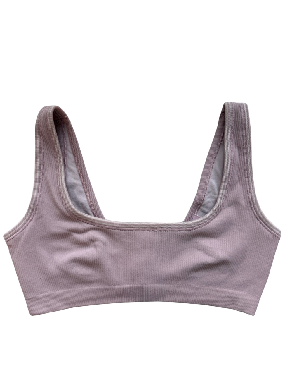 Nike Skims Light Mauve Ribbed Scoop bralette Medium